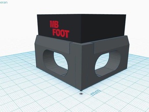 ayak şok 3d yazıcı aksesuarları 2 çoğalıcı 3d print model - Mito3D