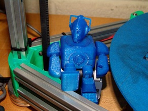 maker faire robot de l'action figure cyber-remix modèle robots cyber cyberman dalek médecin la rivière tournevis chanson sonic tardis whovian 3d print model - Mito3D
