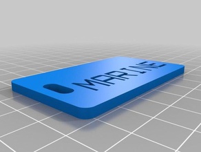 marine - Organisation kundengebundene 3d print model - Mito3D