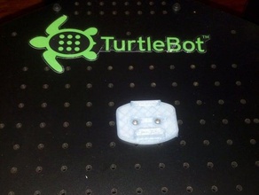 gopro montage turtlebot 2 de la plaque supérieure robotique 3d print model - Mito3D