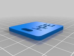 hpe de l'organisation personnalisé 3d print model - Mito3D