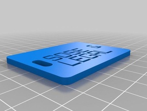 sose & legal organização personalizado 3d print model - Mito3D
