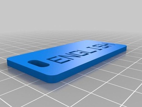 Englisch - Organisation kundengebundene 3d print model - Mito3D