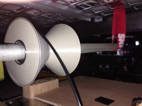 el filamento de la guía Impresora 3d accesorios filamentchallenge rodillos 3d print model - Mito3D