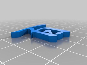 kanji cien La impresión en 3d de las pruebas 3d print model - Mito3D