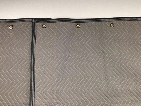 parete borchie grommeted coperte organizzazione muro a secco movimento coperta suono stud 3d print model - Mito3D