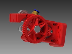 v2 infill-3d-bowden 75 geared extruder 3d-Drucker-Extrudern bowden infill3e infill-3d 3d print model - Mito3D