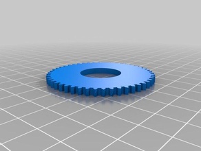 20mm hole 50teeth gear parts customized 3d print model - Mito3D