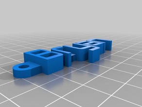 bryan organização personalizado 3d print model - Mito3D