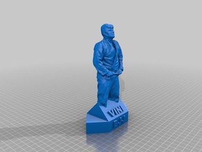 voc 3d - vinicius de jiu-jitsu A impressão 3d print model - Mito3D