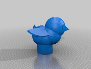 Huhn - Spielzeug Spiel Zubehör 3d print model - Mito3D