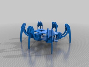 dajijug altı ayaklı Robotik openscad 3d print model - Mito3D