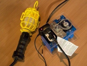 arduino gesteuerter dimmer andere Acryl controller Haushalt laser lasercut Licht servo nützlich 3d print model - Mito3D