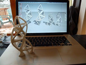 tetrahedroid heykeller heykel tetrahedron 3d print model - Mito3D