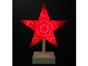 advent star led lights decor christmas decoration 3d print model - Mito3D