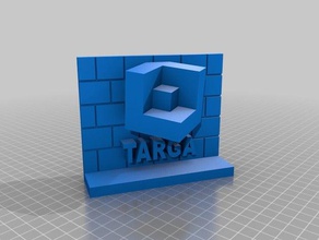 toten targa 3d A impressão 3d print model - Mito3D