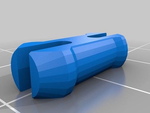 pequeño doble pasador de retención partes personalizado 3d print model - Mito3D
