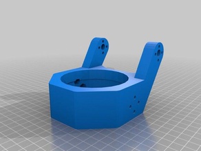 tube joint spool holder version banana robotics tetrix 3d print model - Mito3D