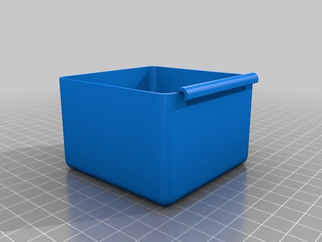 cajón organizador - 75x75x50mm organización alacena de el 3D print model - Mito3D