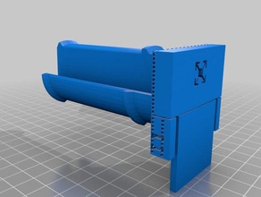 maker beam spool holder 3d printer accessories reprap tinkercad 3d print model - Mito3D