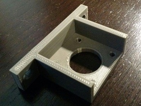 nema 17 montieren 3d-Drucker Teile cnc motor mount nema17 polargraph 3d print model - Mito3D