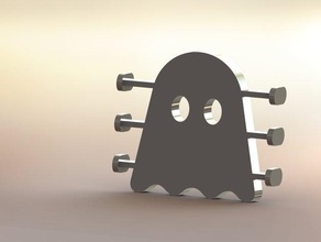 ghostly cable tidy ghostlyvinyl 3d print model - Mito3D