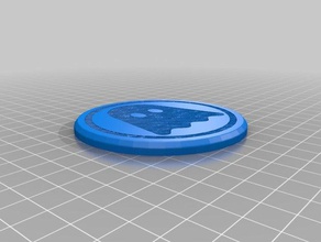 ghostlysheen coaster audio ghostlyvinyl record 3d print model - Mito3D