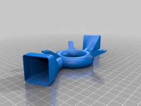 dual fan ring blower 3d printer accessories extruder 3d print model - Mito3D