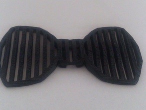 bow tie - flat back easy printing accessories 3d print model - Mito3D