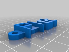 piet de l'organisation personnalisé 3d print model - Mito3D