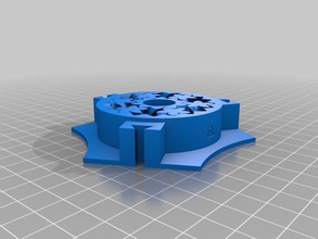 mini-filament spool gear Lager Teile 3d print model - Mito3D
