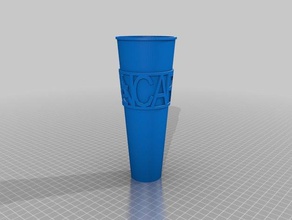 cup sleeve 2 kitchen & dining customized 3d print model - Mito3D