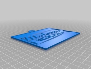 my customized lithopane - wm logo 2d art 3d print model - Mito3D