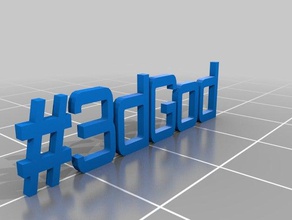 meu personalizados dupla extrusão caixa de palavras recipientes personalizado 3d print model - Mito3D