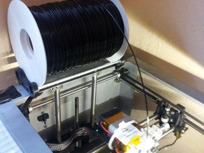 support de bobine solidoodle 3d l'imprimante accessoires filament 3d print model - Mito3D