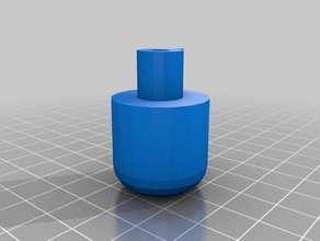 customized electric piano knob replacement parts 3d print model - Mito3D