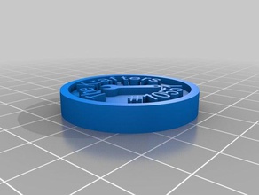 krafters coin 2 coins & badges customized 3d print model - Mito3D