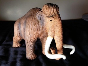 mamute scans e réplicas animais extintos 3d print model - Mito3D