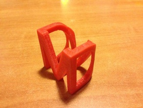 maker bob disegni ombra del cubo logo i loghi 3d arte 3d print model - Mito3D