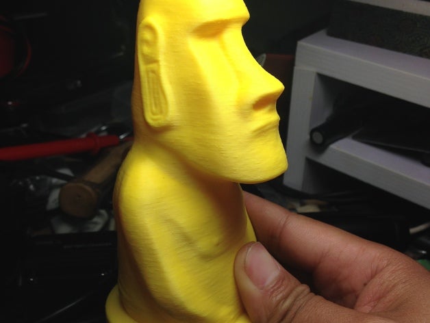 moai heykeller tarih Polinezya 3D print model - Mito3D