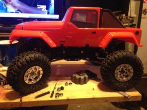 rc crawler chassis hobby 3d print model - Mito3D