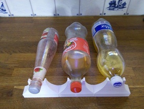 bottle holder kitchen & dining 3d print model - Mito3D