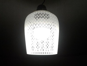 lampshade decor abat jour applique attic bajaur fanlight french lamp light luminaire shade 3d print model - Mito3D