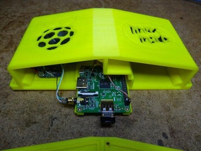 linux campanello wifi abilitato raspberry pi a+ l'elettronica altoparlante il lampone suono 3d print model - Mito3D