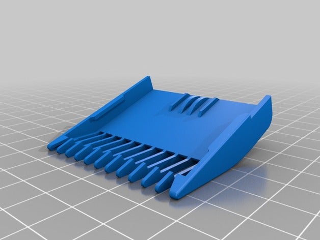 hair clipper comb guide 6mm replacement parts sabot tondeuse 3D print model - Mito3D