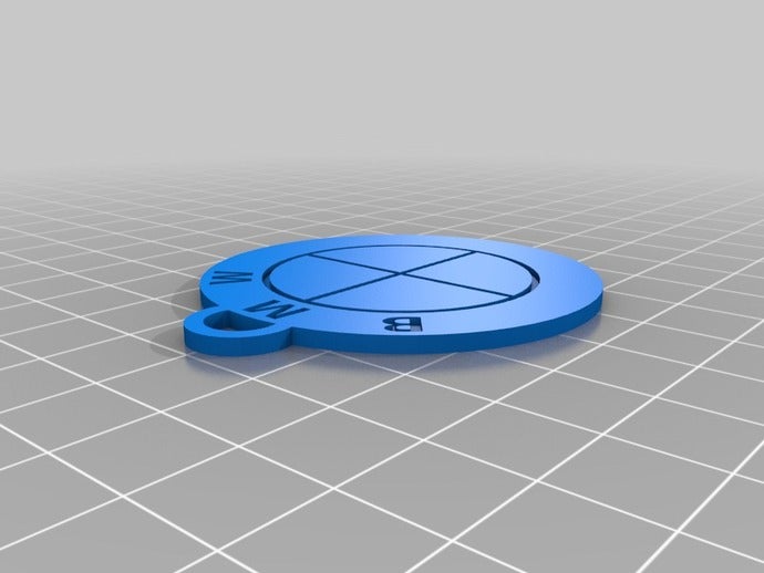 bimmer Schlüsselbund Schlüsselanhänger 3D print model - Mito3D