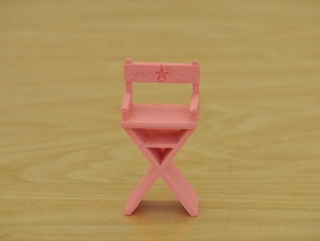directors chair other 3d inventor model movie star 3d print model - Mito3D