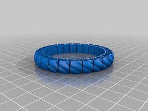 165 stretchlet pulsera las pulseras personalizado 3d print model - Mito3D