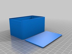 60 x 100 50 kutu kaplar özelleştirilmiş 3d print model - Mito3D