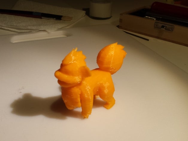 058 growlithe giocattolo & accessori di gioco pokemon 3D print model - Mito3D